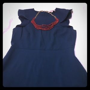 Loft fit-and-flare dress